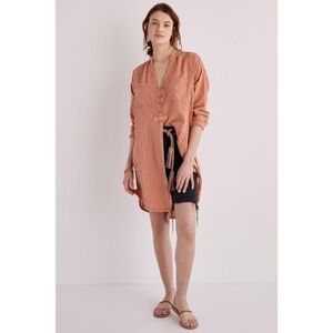 Anthropologie Pilcro Seersucker Tunic